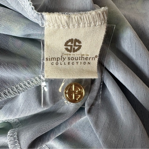 NWT Simply Southern Sea Turtle Maxi Dress. Size Small - Picture 7 of 9